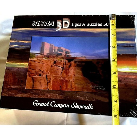 Brightwell Development NIP Ultra 3D Grand Canyon Visitor Center Puzzle 504 Piece - Picture 6 of 8